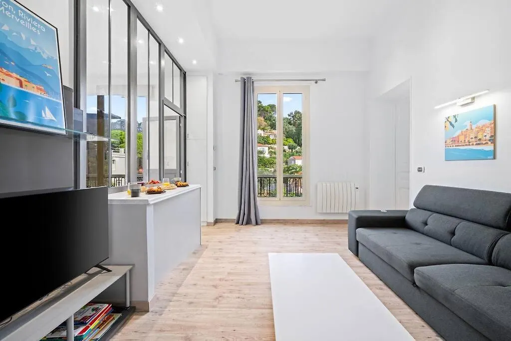 Apartment Le Winter Palace - Central - Parking Prive - Palace - Wifi Menton France